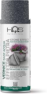 HQS Bombe de peinture effet pierre 400 ml (gris foncé)