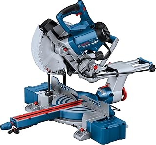 Bosch Professional scie à onglets radiale GCM 305-254 D (capacité de coupe 90 x 305 mm, avec 1 lame de scie circulaire, 2 appuis de pièce, sac à poussière, serre-joint)