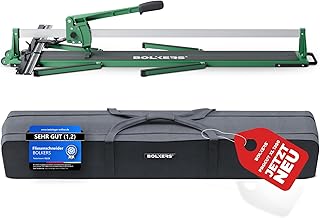 Carrelette ProCut XL 1200 - coupe carrelage longueur de coupe 1200 mm coupes précises grâce à la roue de coupe en carbure de tungstène avec roulement à billes - carrelette carrelage