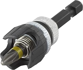 wolfcraft 4055000 - Adaptateur de Vissage à Profondeur Limitée - Pour Plaques de Plâtre - Avec Aimant et Butée de Profondeur