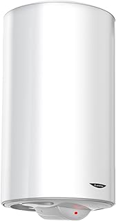 Ariston SAGEO 150 L - Chauffe-eau Électrique Vertical Mural 150L - Ø560mm - Résistance Steatite Anticalcaire - Installation en eaux dures - NF Performance 2** - Conçu pour être installé en France