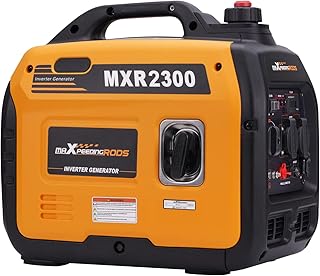 maXpeedingrods 2300W Generateur Electrique Groupe Electrogene Inverter Silencieux Essence 4 Temps avec Prises USB et 230 V Generator Léger Secours pour les Camping VR