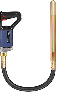 Anbull Vibreur Beton Electrique,1300W 1m Aiguille Vibrante, Aiguille Vibrante Pour Beton 4800 tr/min, Vibrateur à Béton est de 35 mm, pas besoin de se pencher pour les devoirs