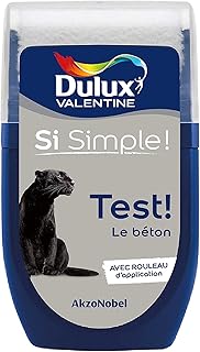 Dulux Valentine Peinture Si Simple - Testeur Couleur le Béton 30 ml